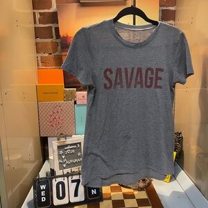 Gray women’s savage T-shirt size medium
Modern Lux
